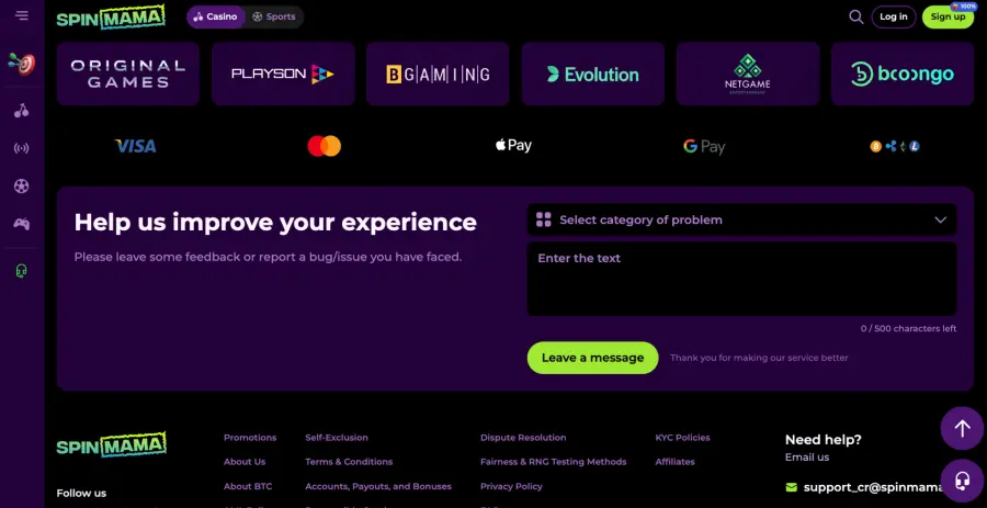 Spinmama - Vyhrajte svůj první jackpot!