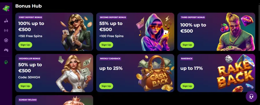 Bonusovy kod spinmama